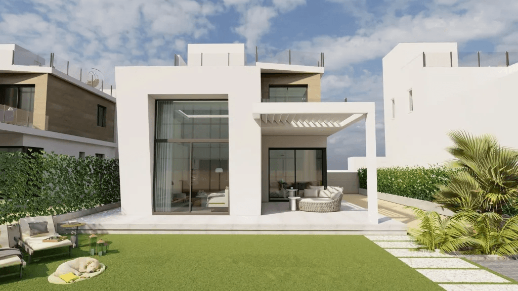 En construction : 22 villas modernes près du golf à Finestrat