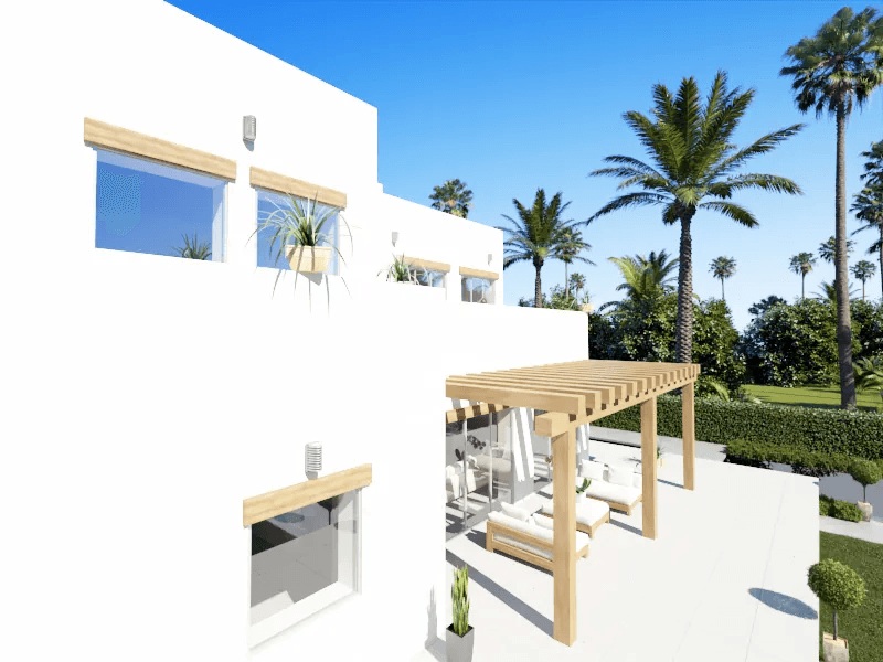Terrain avec permis de construire