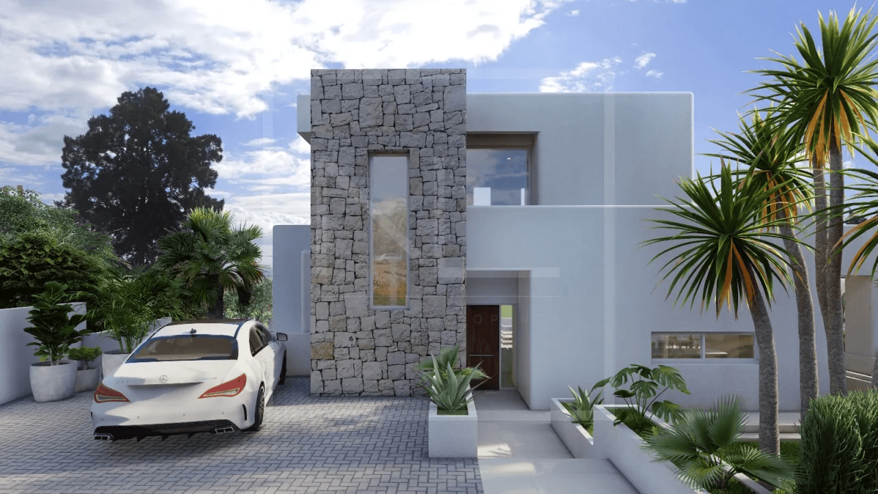 3 chambres 3 salles de bains Villa individuelle à vendre à Benisa Costa