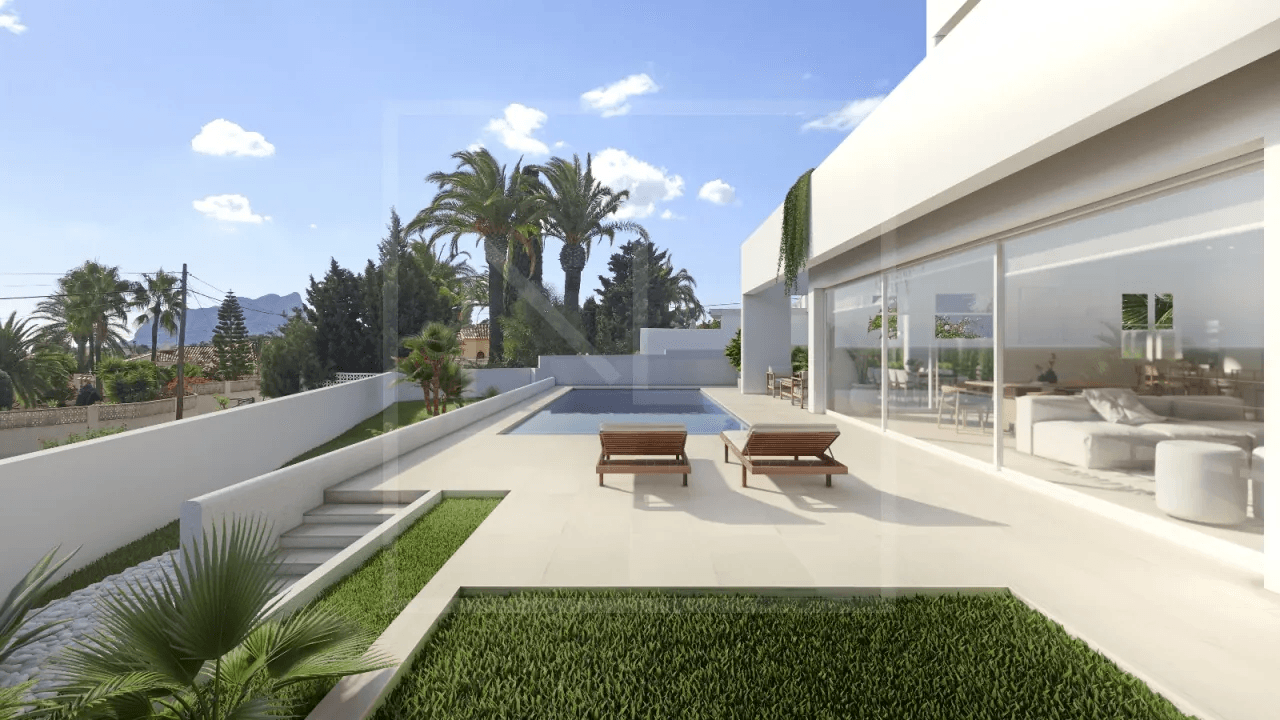 3 chambres 3 salles de bains Villa individuelle à vendre à Benisa Costa
