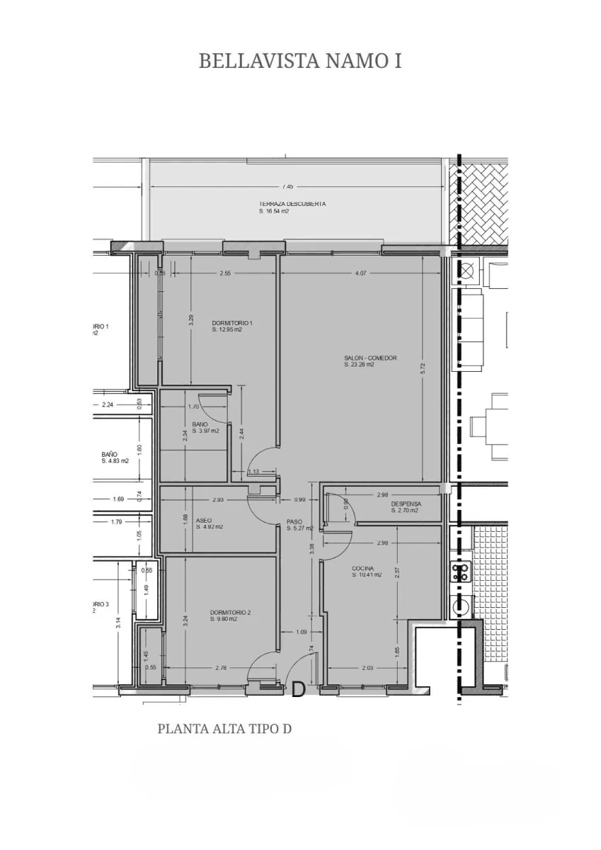 Superbe appartement de 2 chambres dans un endroit calme avec vue imprenable sur le Monte Pego