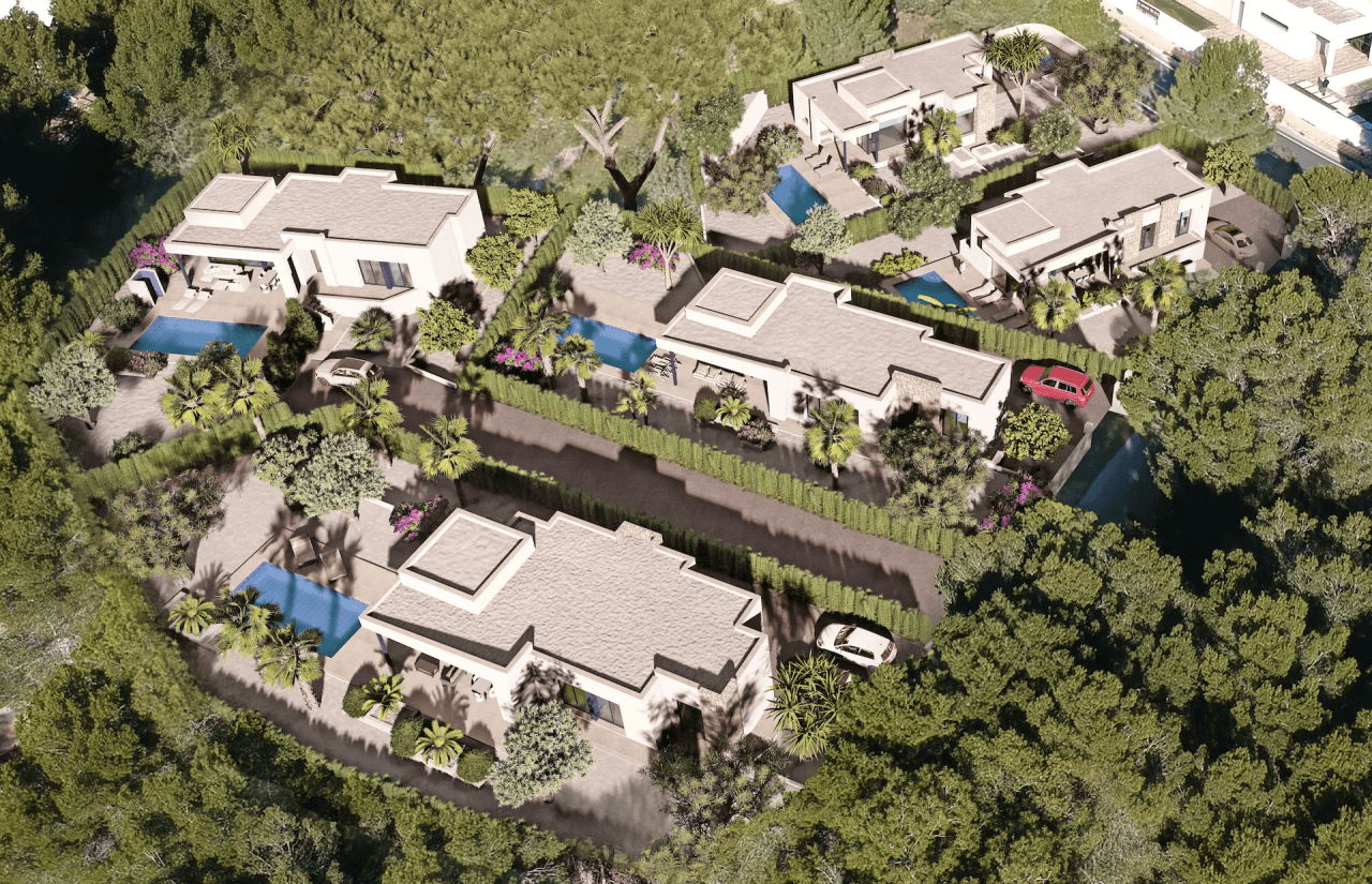 Projet de villa de plain-pied à vendre à Benissa