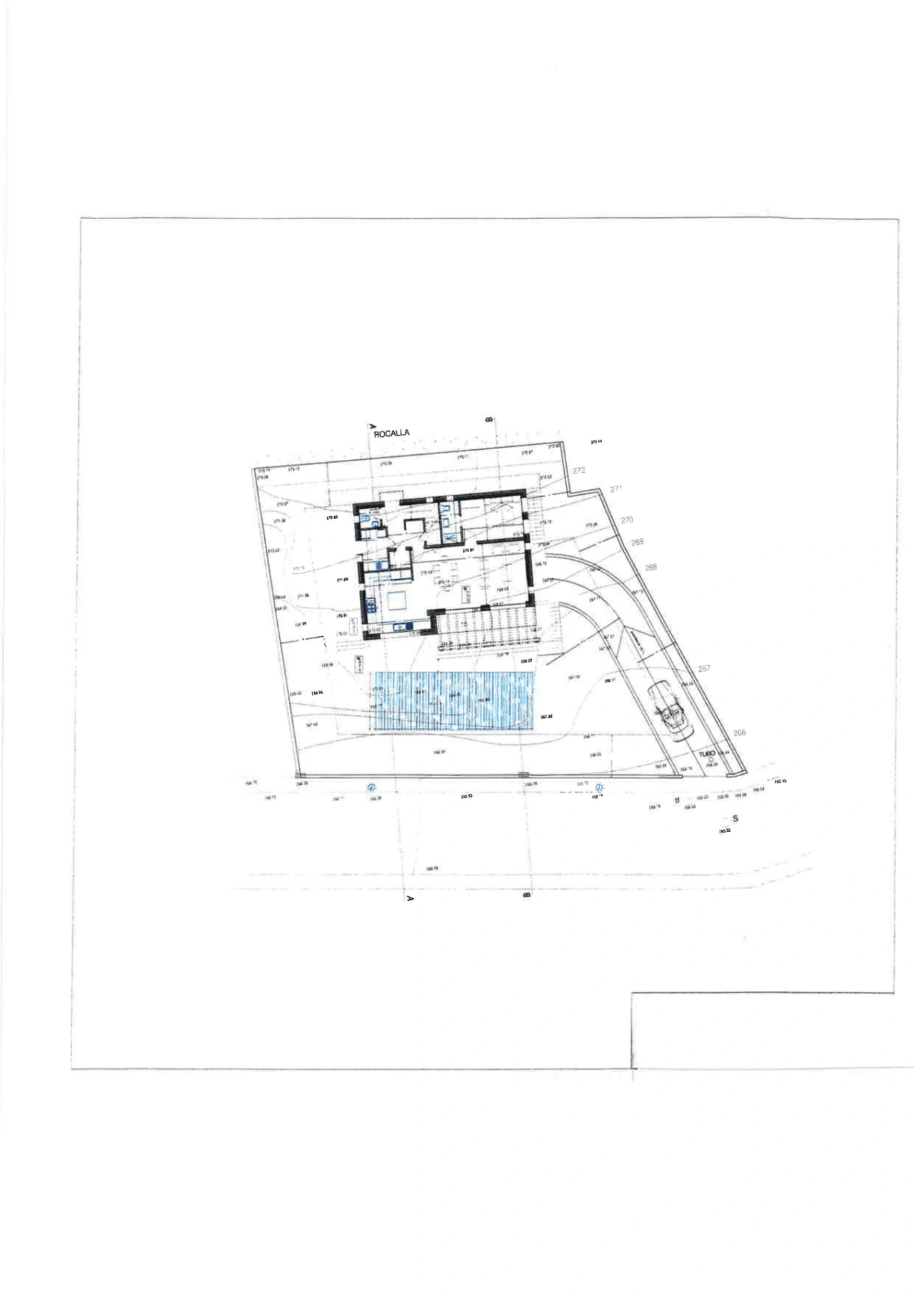 Terrain avec permis de construire