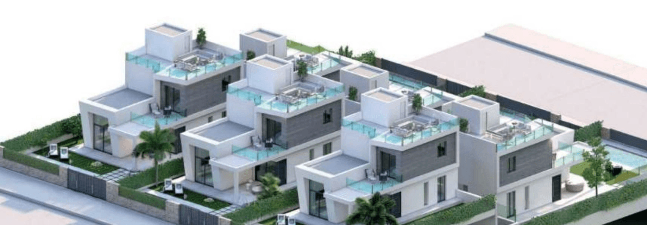 En construction : 22 villas modernes près du golf à Finestrat
