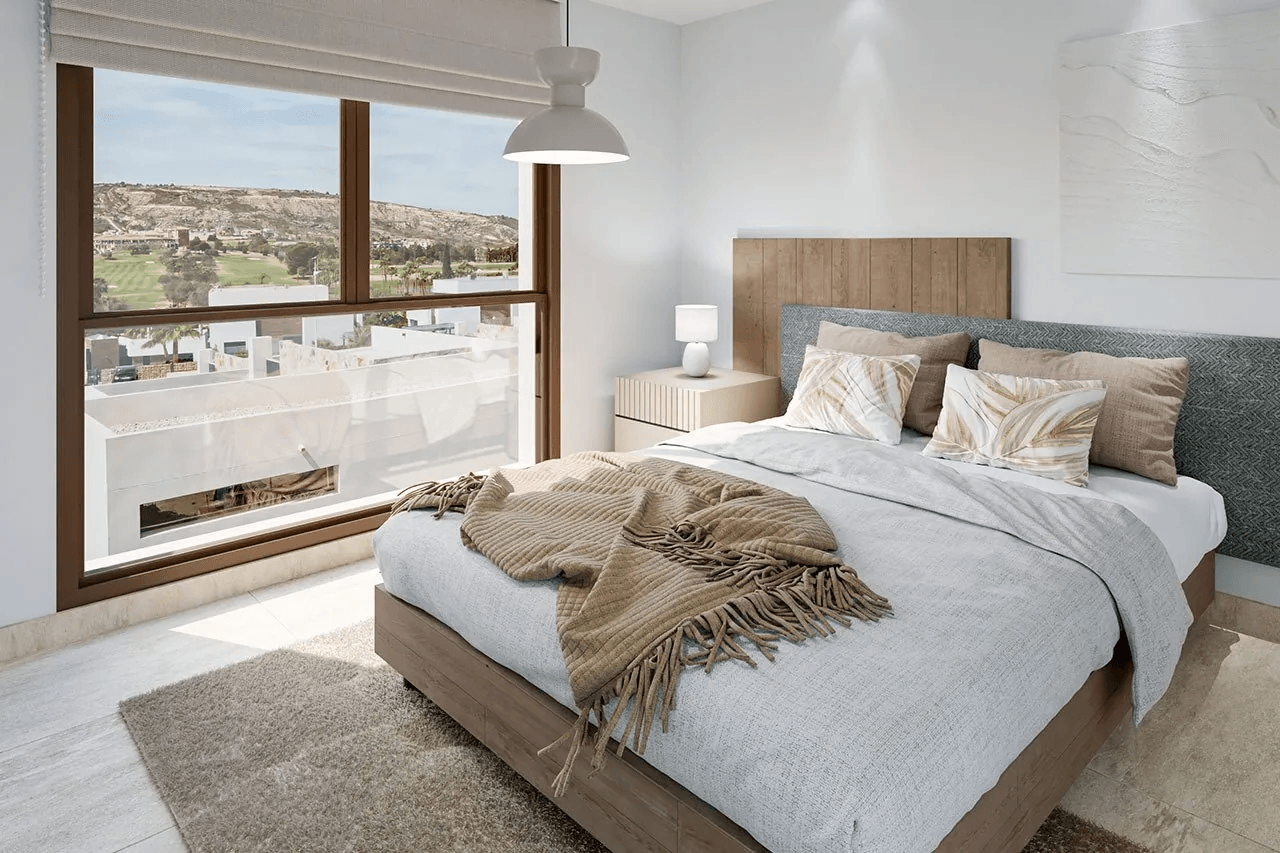 Magnifiques villas de 3 chambres à coucher, 2 salles de bains, toit-terrasse et piscine privée à La Finca Golf Resort