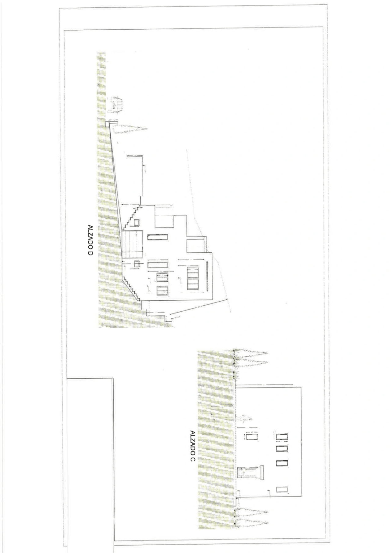 Terrain avec permis de construire