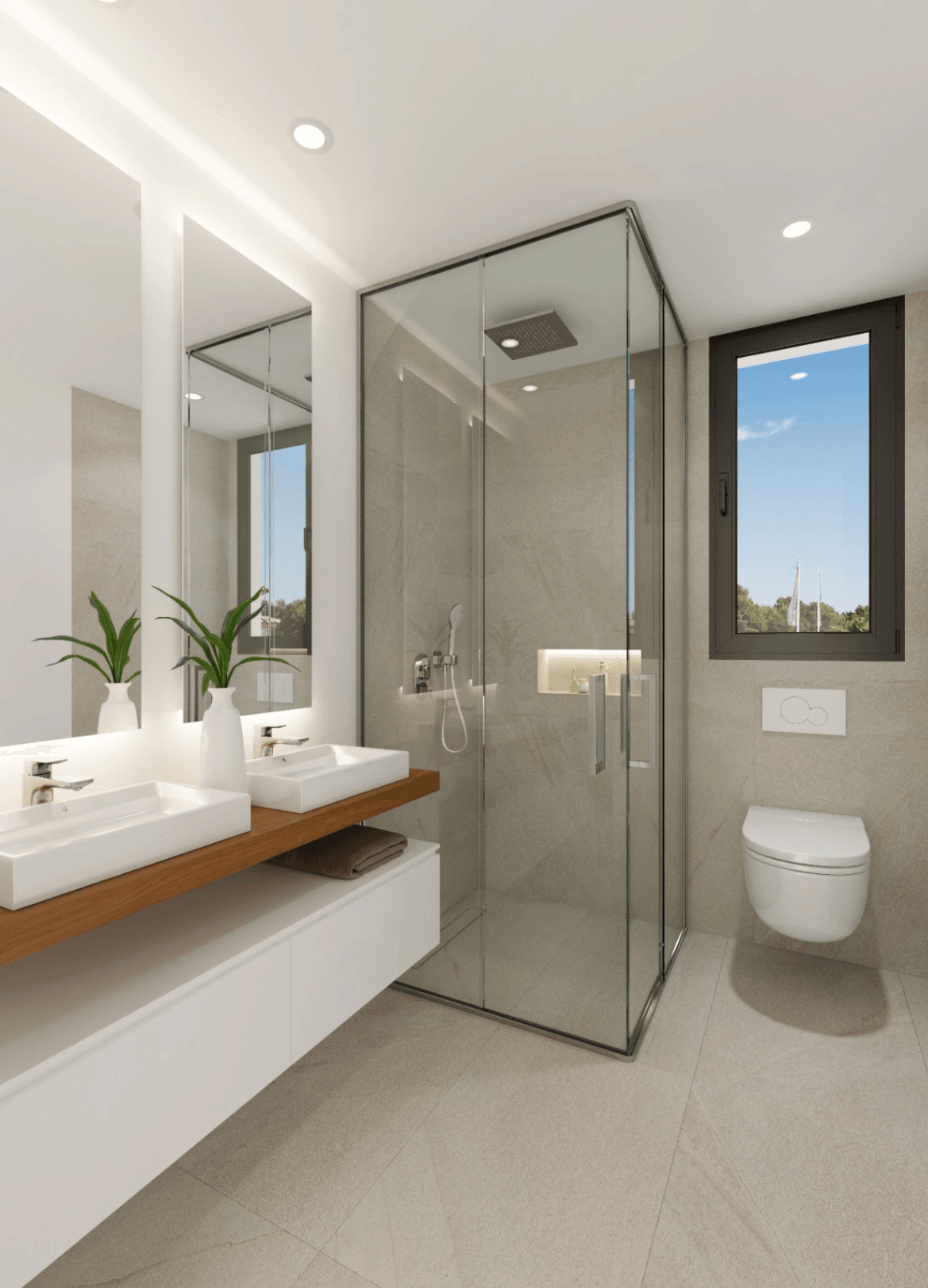 Nouvelles villas avec vue sur la mer à vendre à Finestrat