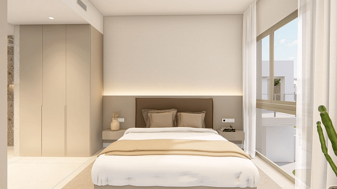Appartements de 3 chambres y 2 salles de bain dans un complexe privé avec piscine communautaires