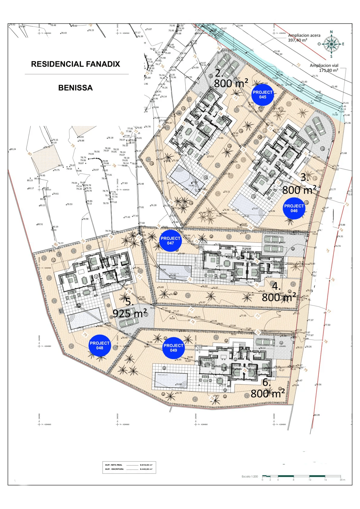 Projet de villa de plain-pied à vendre à Benissa