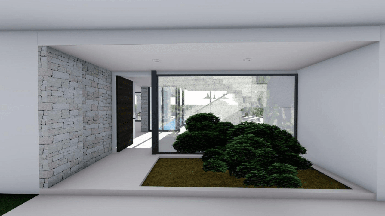 PROJET VILLA AVEC PISCINE À CALPE À VENDRE