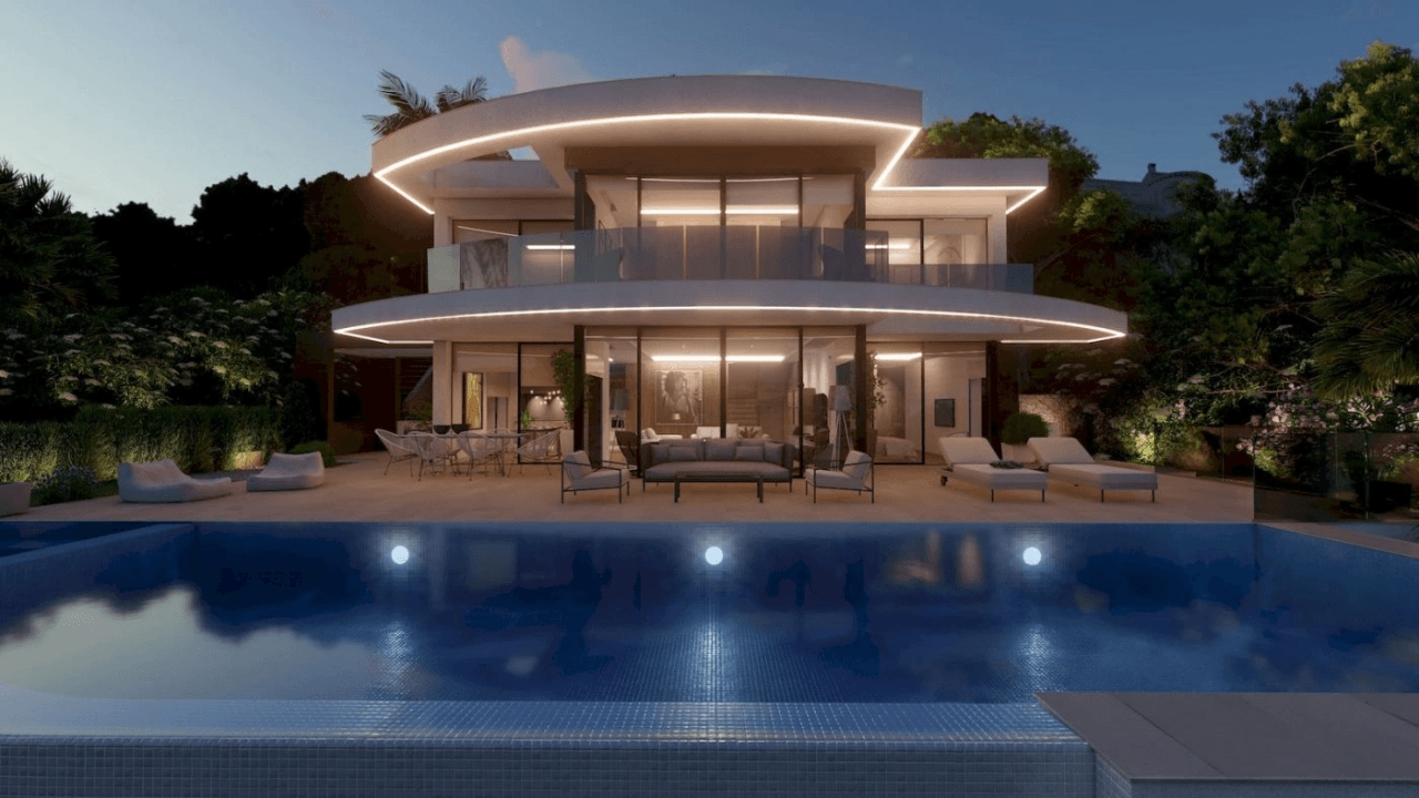 PROYECTO: NUEVO CHALET DE LUJO EN MORAIRA CON VISTAS PANORÁMICAS AL MAR