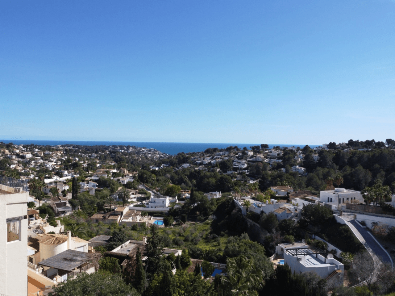Villa de luxe à Benissa avec vue panoramique sur la mer