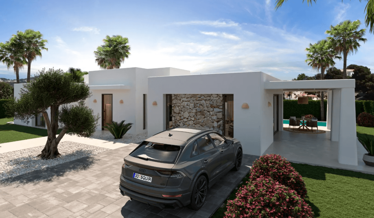 Un rêve méditerranéen à Jávea - Design élégant avec des vues à couper le souffle.