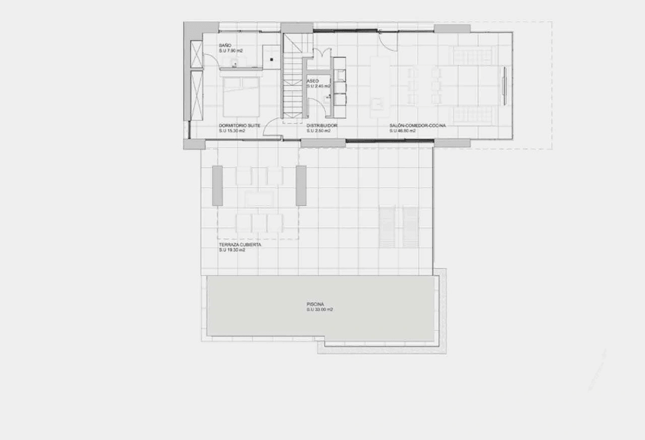 Villa de lujo de 3 dormitorios, 2 baños y 1 aseo con piscina desbordante en el maravilloso Las Colinas Golf Resort