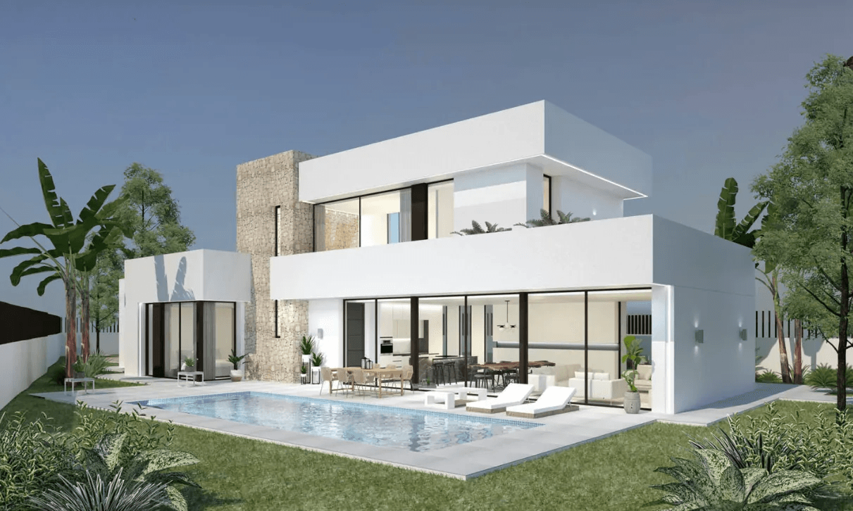 Projet de villa contemporaine à vendre à Moraira