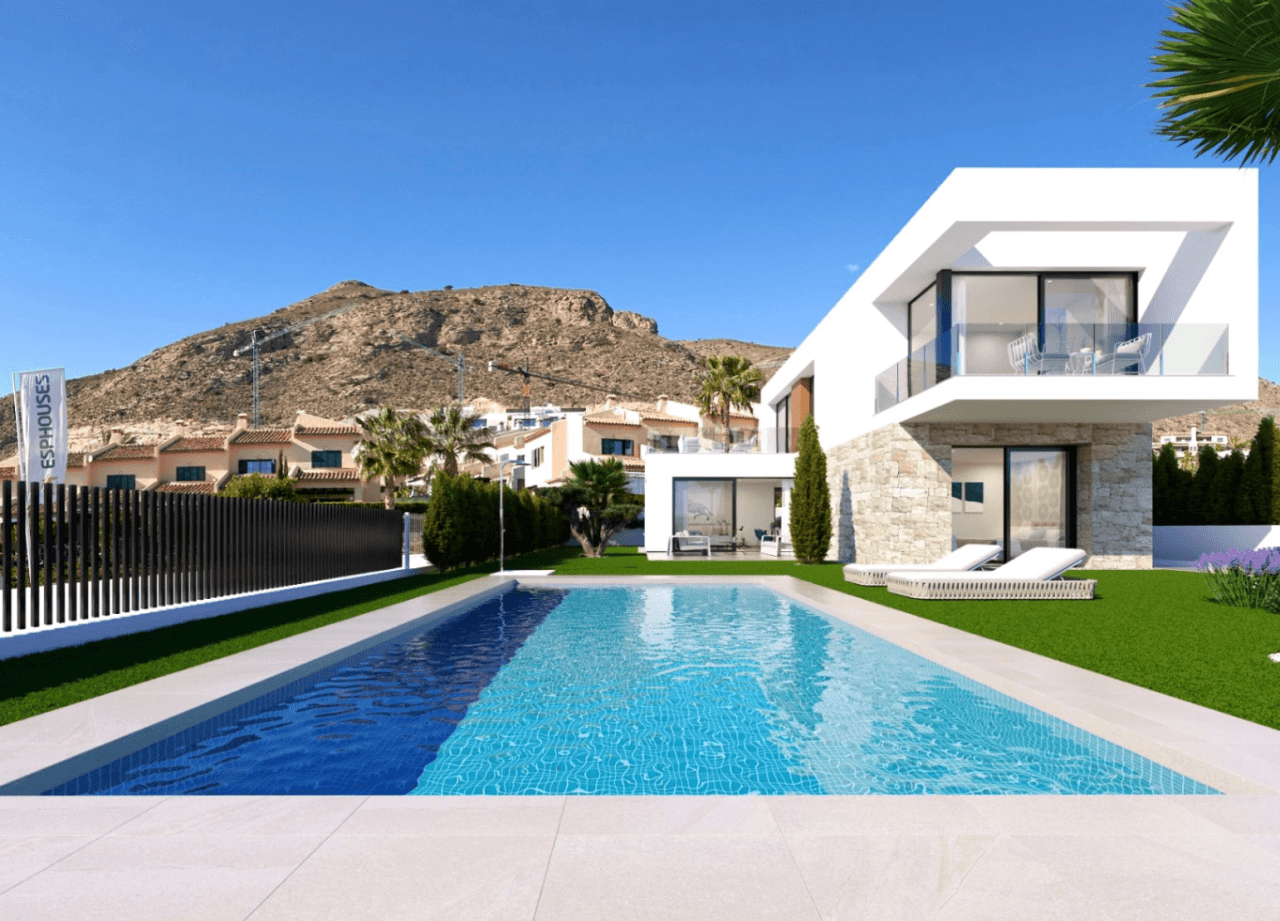 Villas modernes avec vue sur la mer à vendre à Finestrat