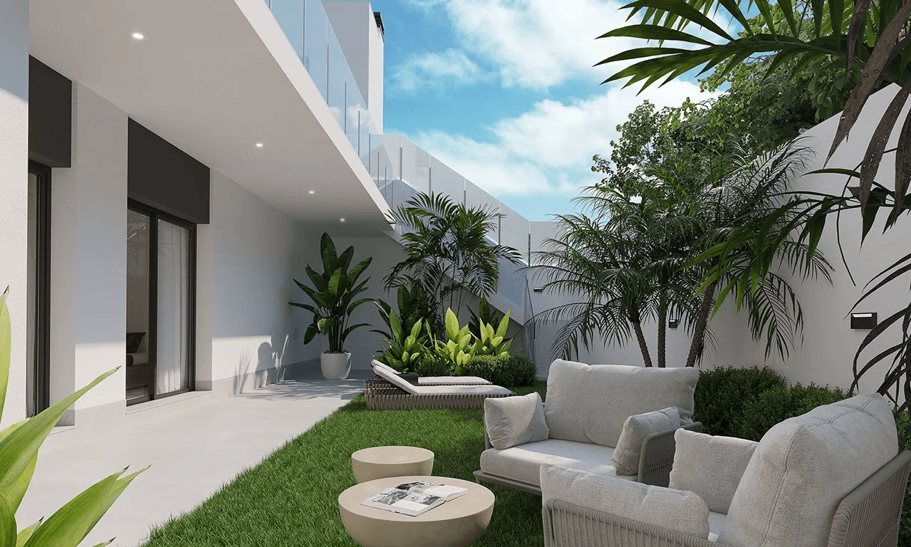 Villas exclusives avec 3 chambres à coucher, 3 salles de bains, piscine privée, cave/garage et vue sur la mer