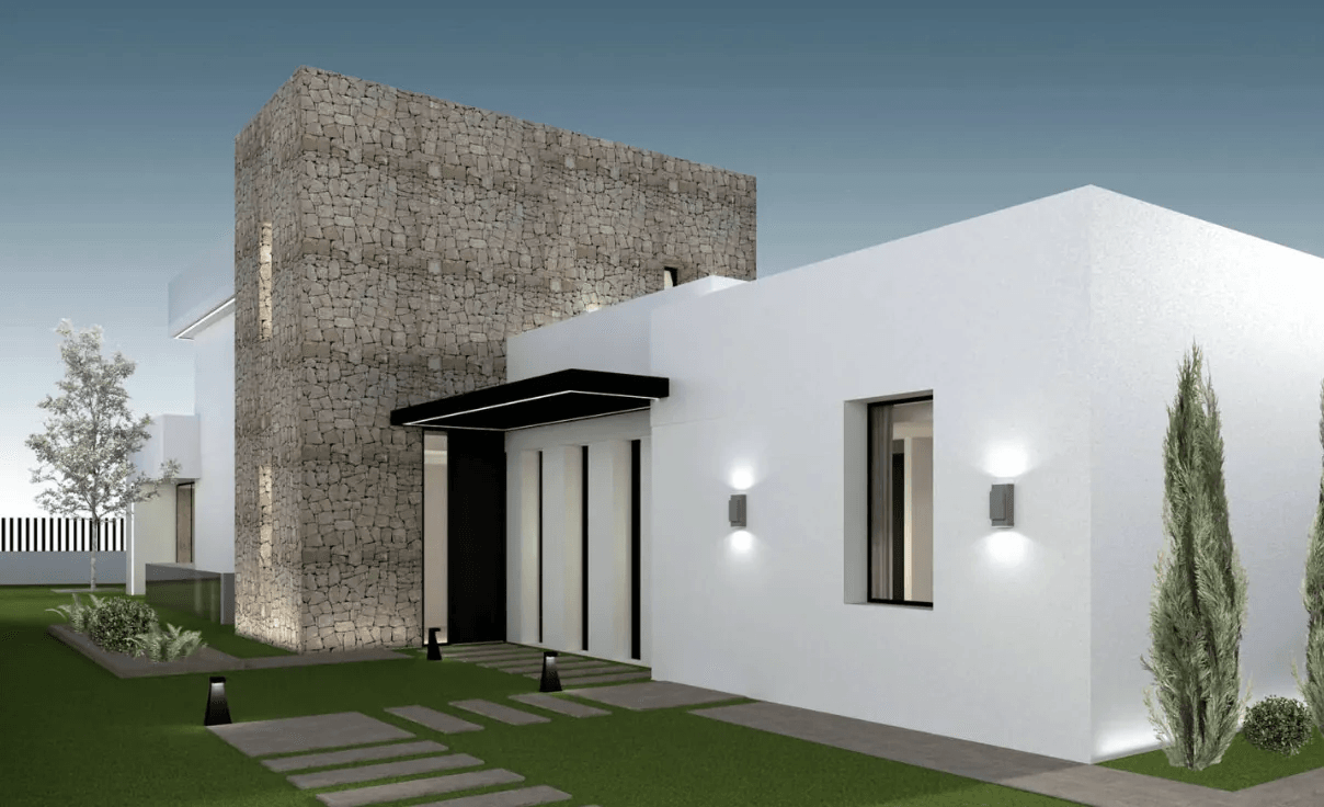 Projet de villa contemporaine à vendre à Moraira