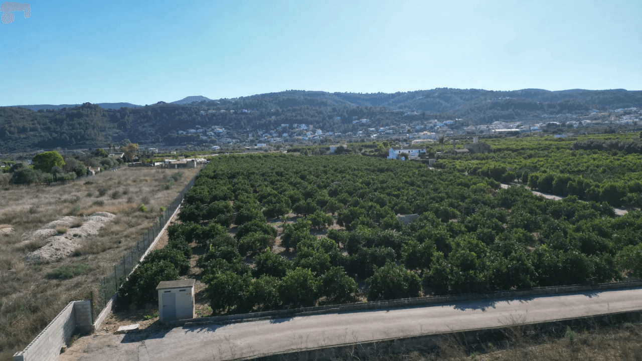 Gran y soleada parcela con más de 15.000m2 en Benidoleig