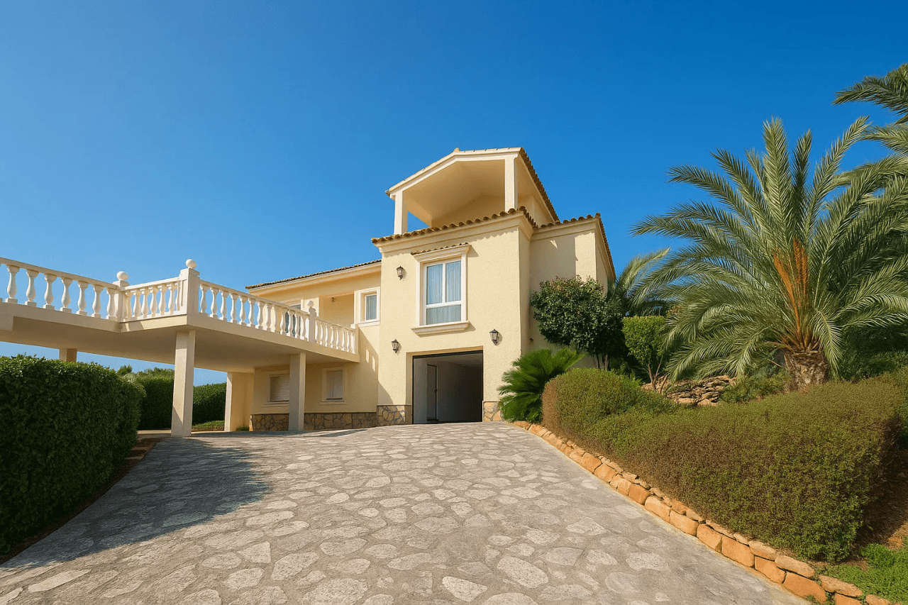 Villa à La Sella, Dénia – Vue sur le golf et la mer