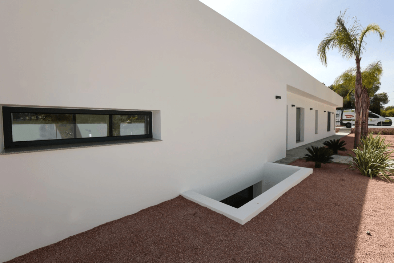 Villa moderne clé en main à vendre avec vue sur la mer à Benissa