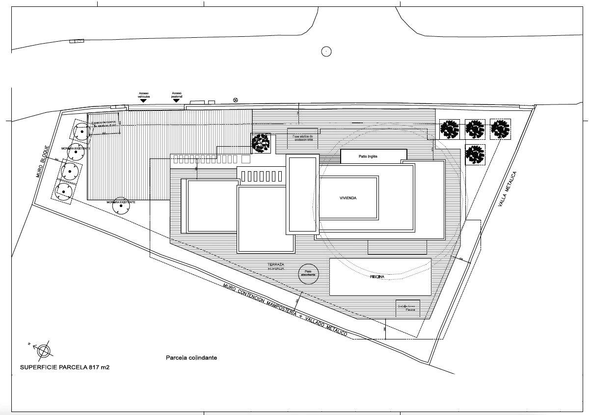 Projet de villa contemporaine à vendre à Moraira