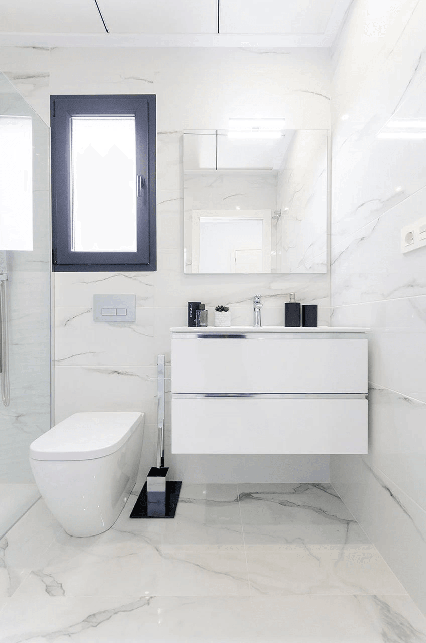 Villas avec 3 chambres, 3 salles de bains, climatisation pré-installée, piscine privée et parking privé