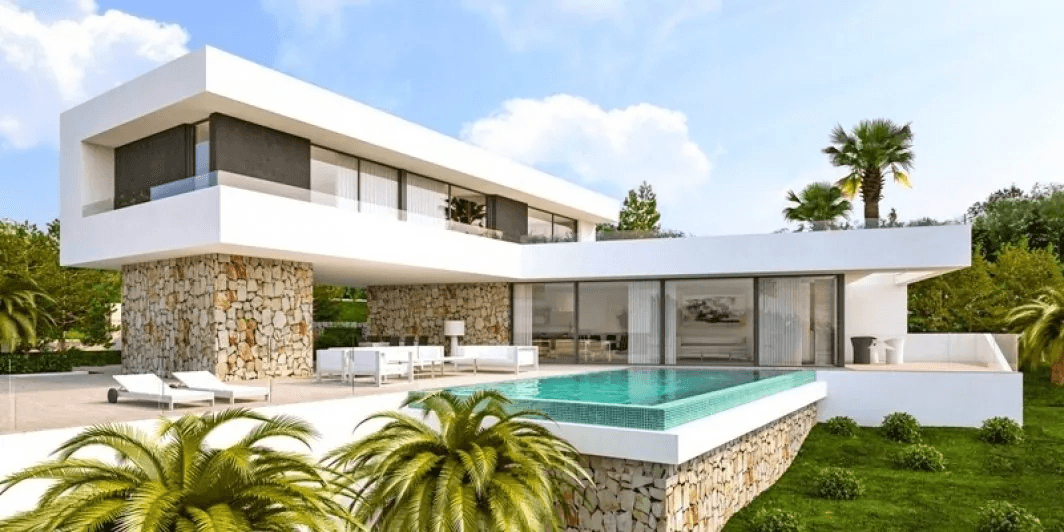Impressionante villa moderne de luxe avec vue ver en vente à Javea