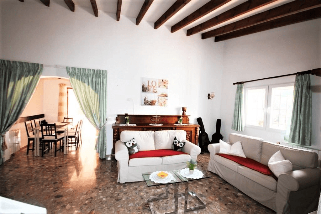 Vues incroyables depuis la villa "Casa Del Relojero" à Monte Pego.