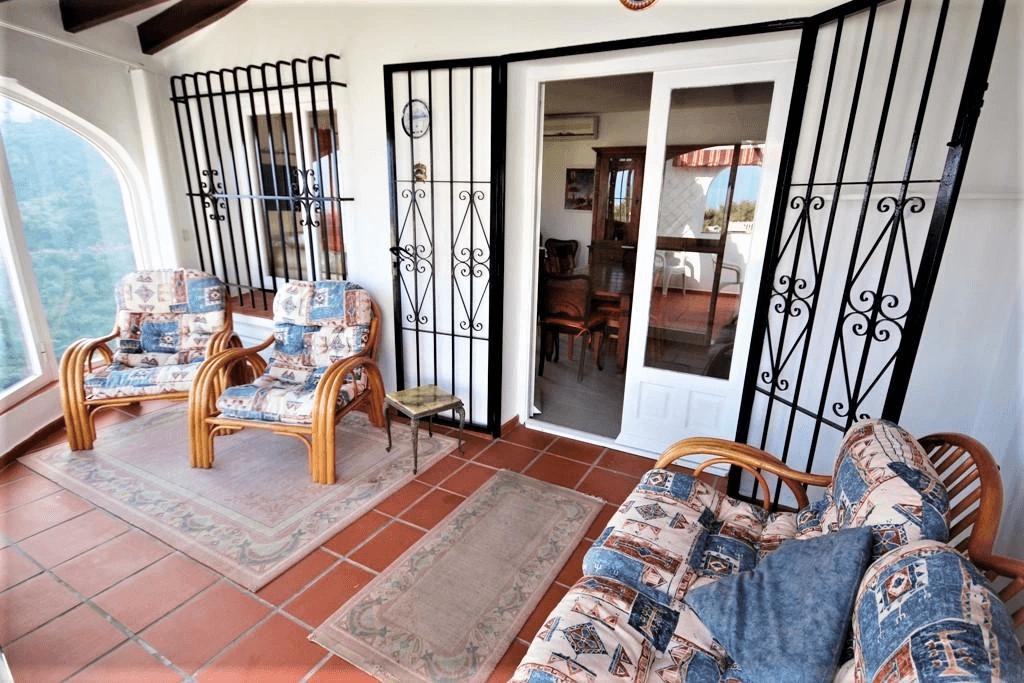 Impressionnantes vues depuis notre ''Villa Paraiso'' à Monte Pego