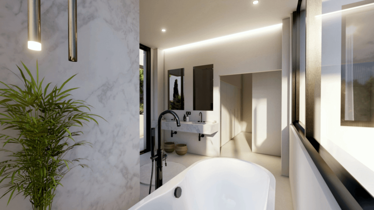 Robuste villa neuve à vendre à Benissa