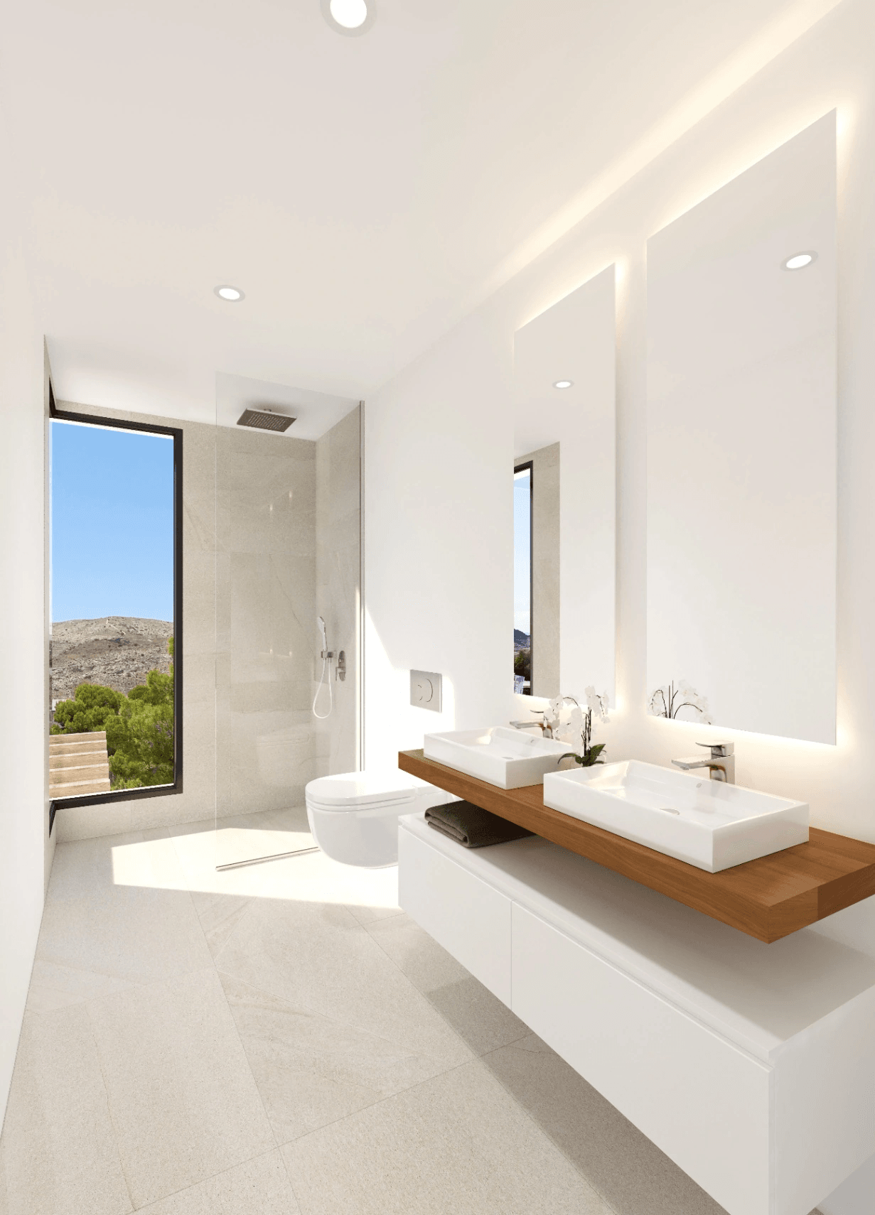 Villa nouvelle construction vue mer à vendre à Finestrat