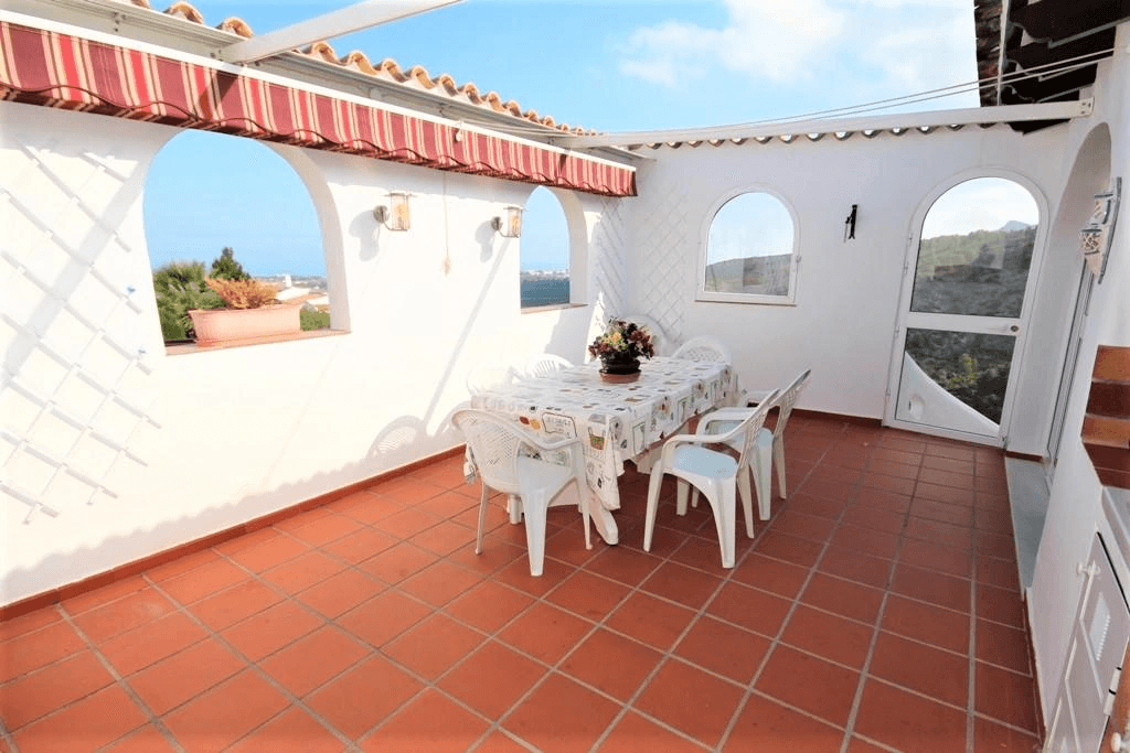 Impressionnantes vues depuis notre ''Villa Paraiso'' à Monte Pego