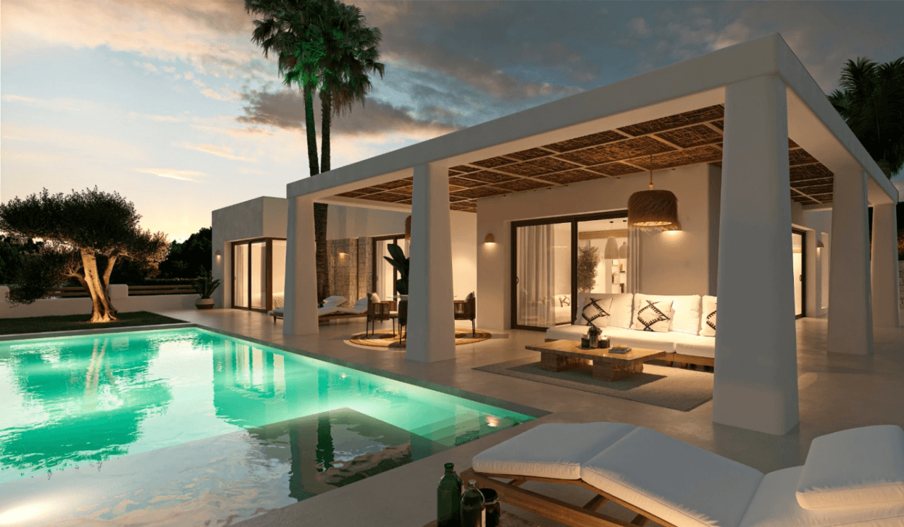 Villa neuve moderne avec vue panoramique sur le Montgó à Jávea