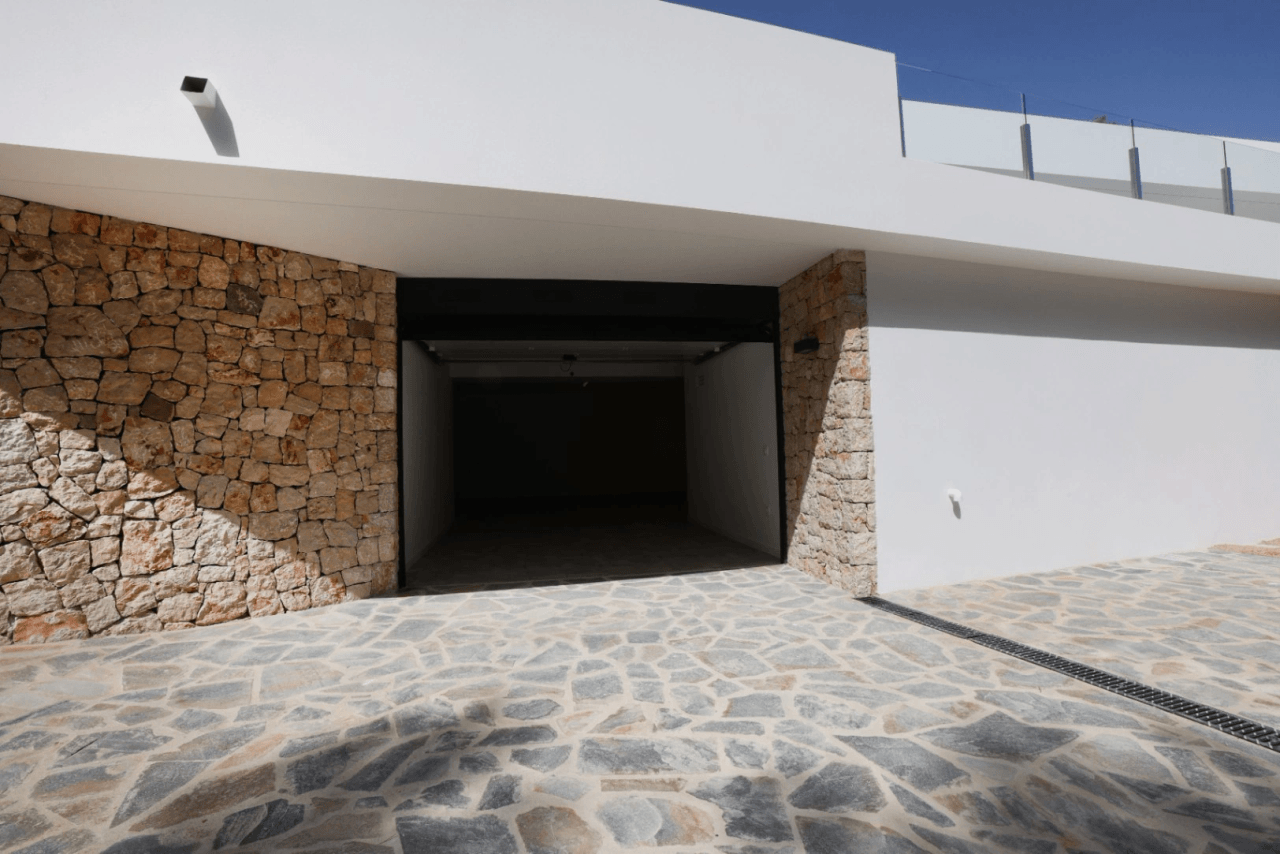 Villa moderne clé en main à vendre avec vue sur la mer à Benissa
