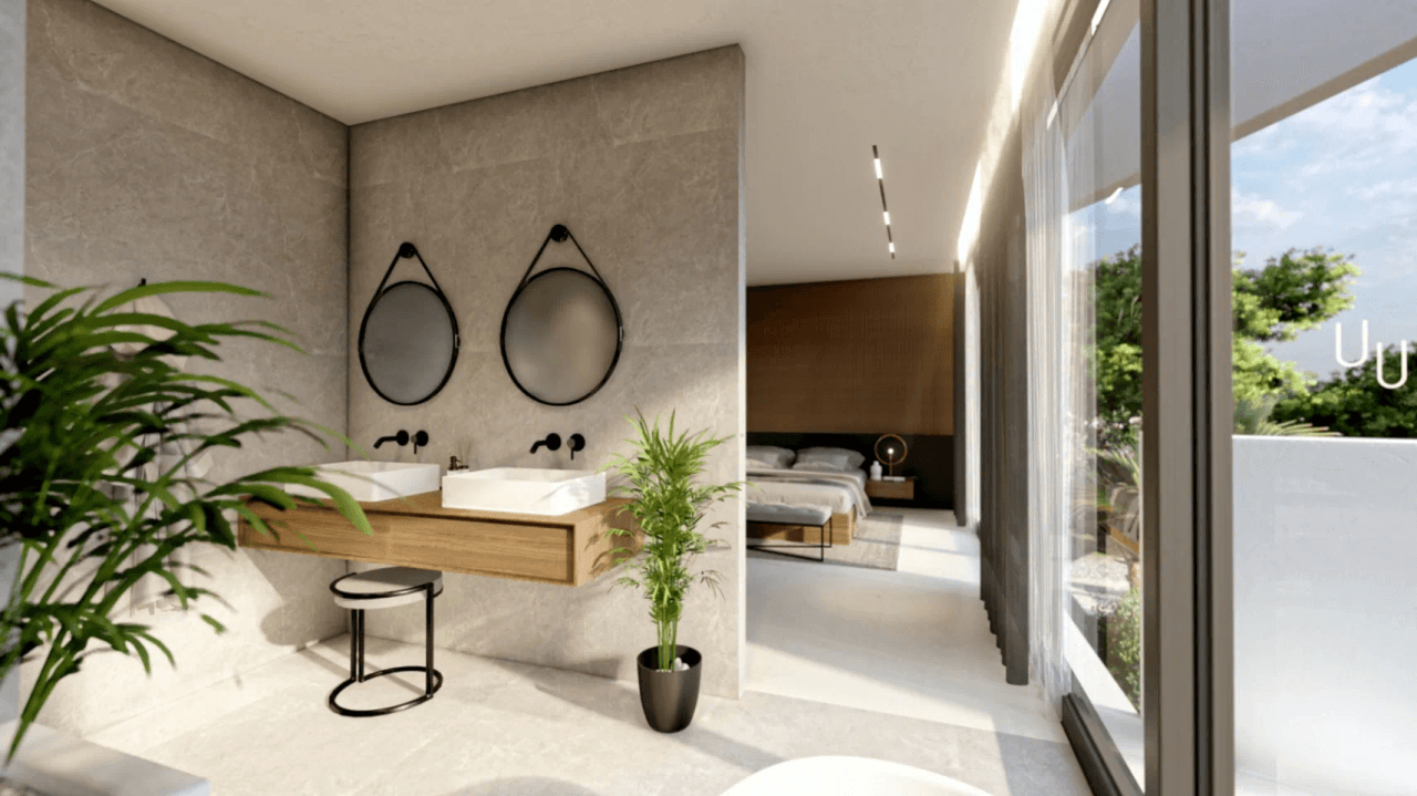 En construction : villa de luxe à Altea