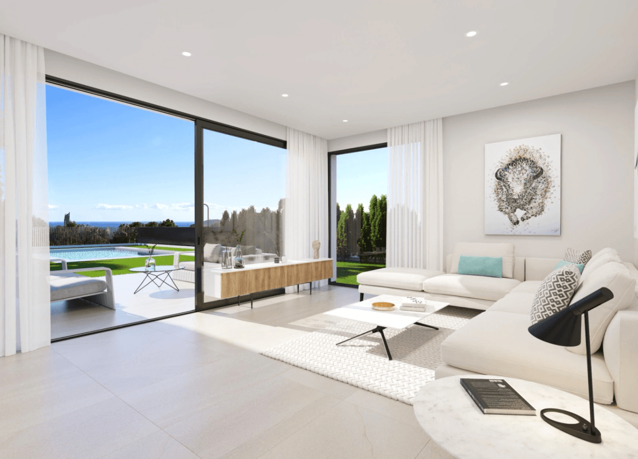 Villas modernes avec vue sur la mer à vendre à Finestrat