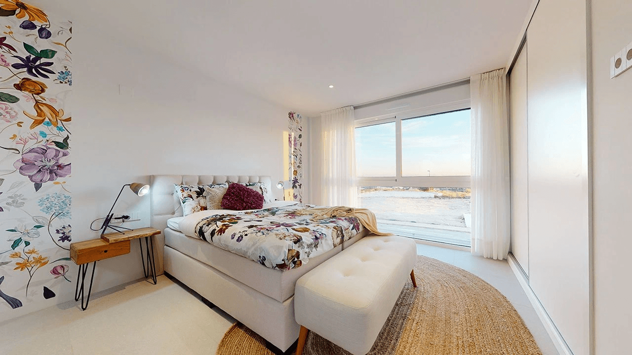 Merveilleuses villas avec 3 chambres, 3 salles de bain, toit-terrasse, vue sur la mer et piscine privée