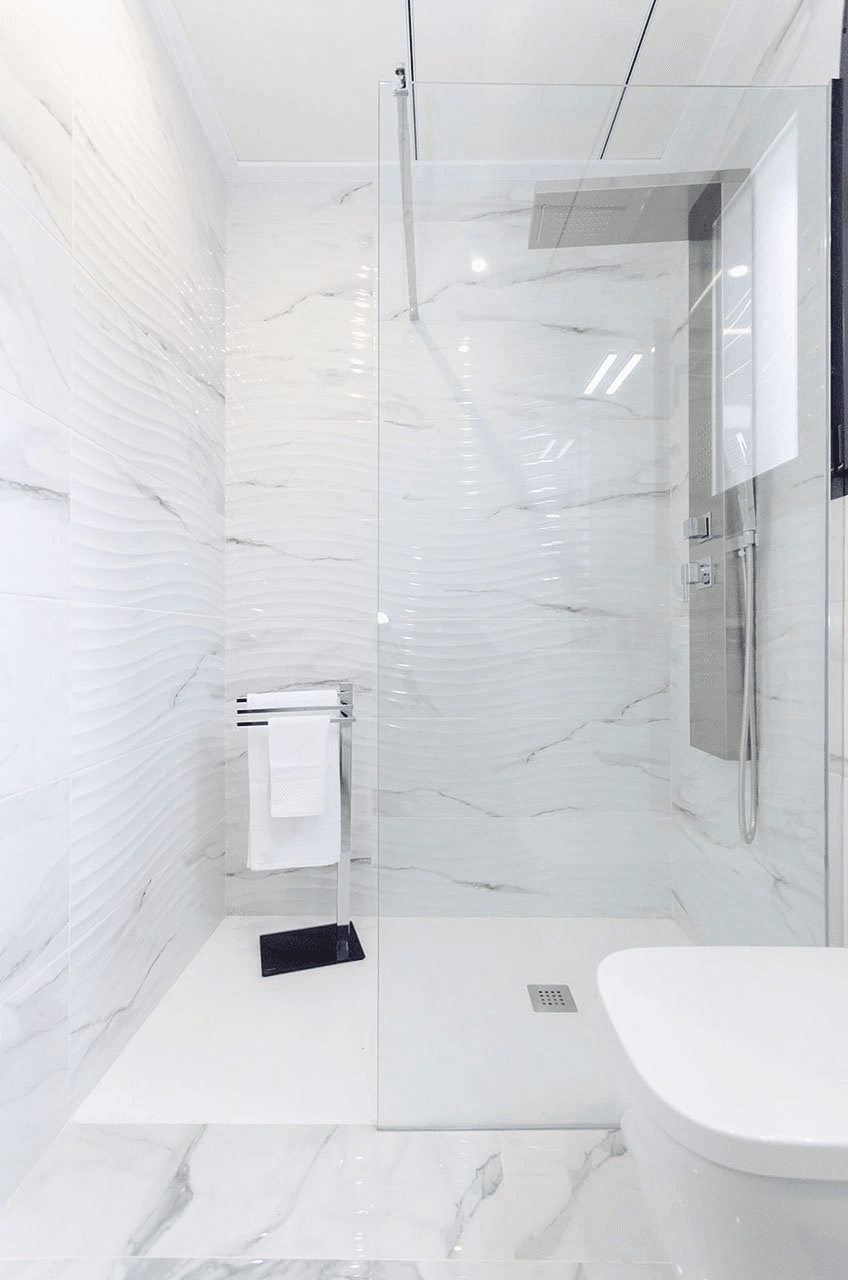 Villas avec 3 chambres, 3 salles de bains, climatisation pré-installée, piscine privée et parking privé