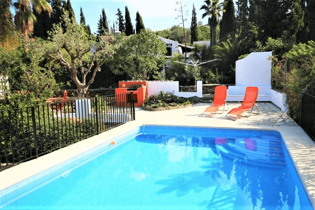 Vues incroyables depuis la villa "Casa Del Relojero" à Monte Pego.