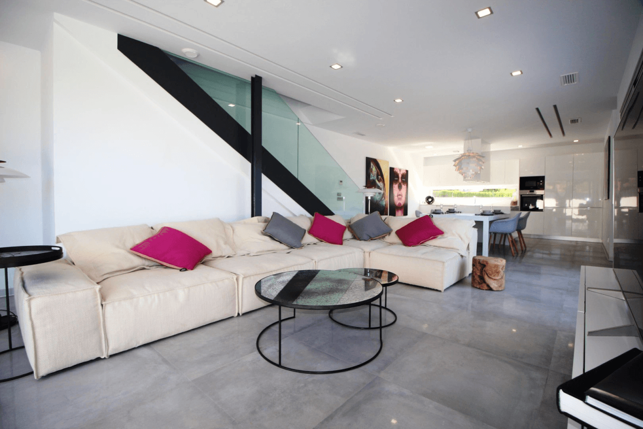 3 chambre 3 salle de bains Villa avec vue sur la mer à Finestrat