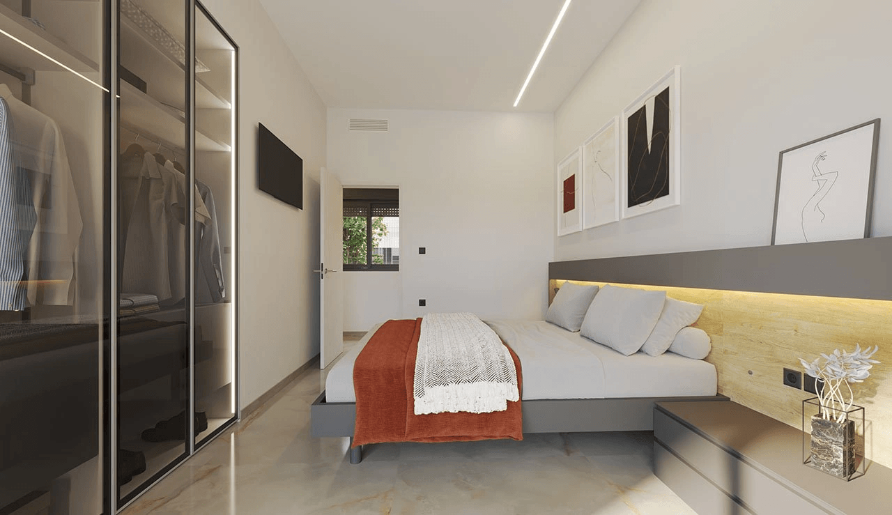 Villas avec 3 chambres, 2 salles de bains, terrasse sur le toit et piscine privée dans un merveilleux complexe de golf