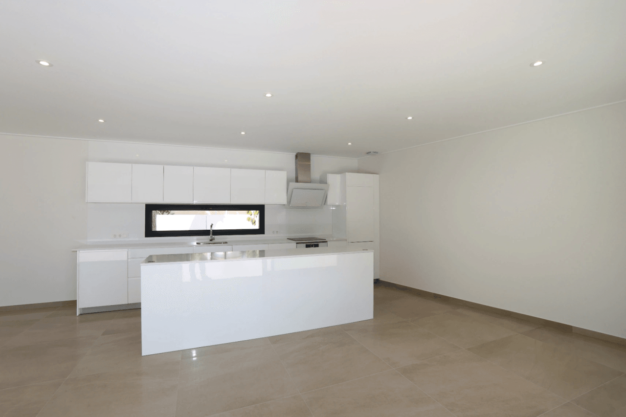 Villa moderne clé en main à vendre avec vue sur la mer à Benissa