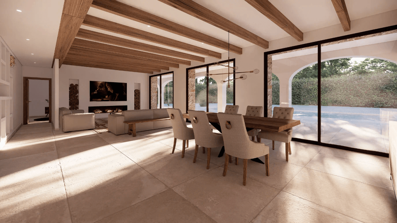 Projet de finca de luxe à vendre à Benissa