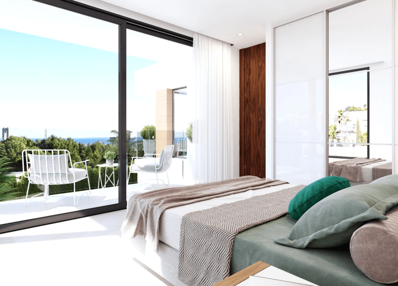 Villa nouvelle construction vue mer à vendre à Finestrat