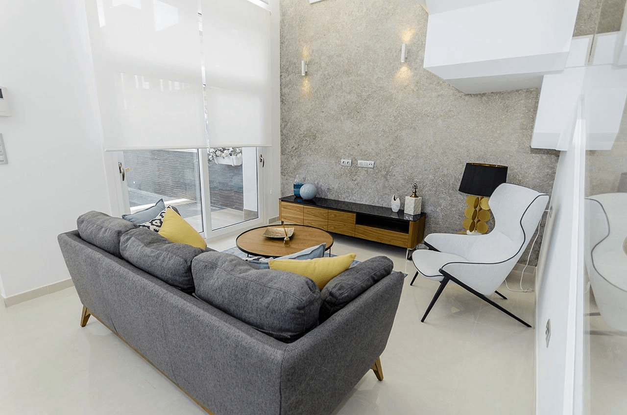 Villas modernas de 3 dormitorios y 3 baños con solario, piscina privada, parking privado y sótano opcional