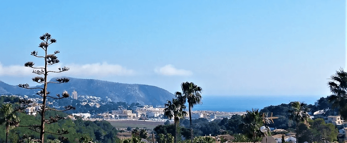 Projet de villa avec vue sur la mer à vendre à Moraira