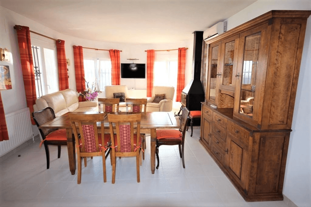 Impressionnantes vues depuis notre ''Villa Paraiso'' à Monte Pego
