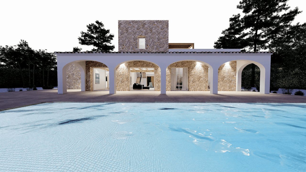 Projet de finca de luxe à vendre à Benissa