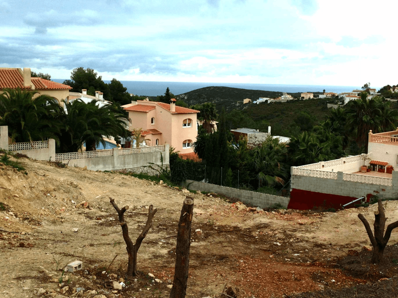 Modern projet de villa avec vue sur mer à vendre à Benitachell